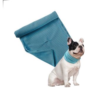 P&P Goods Koelband Hond – Koelhalsband – Koel Bandana – Cooling Bandana – Coolband Verkoeling voor je Hond – Koel Sjaal – Lichtblauw