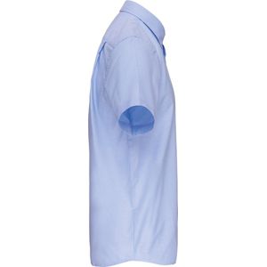 Kariban Heren non-iron micro sergé overhemd korte mouwen K539 - Bright Sky - S