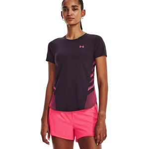 Under Armour Iso-chill Laser Ii T-shirt Met Korte Mouwen Paars S Vrouw