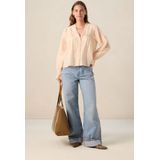 Sissy-Boy - Blouse - Lichtoranje - Met Ruffles