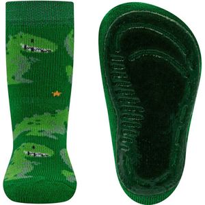 Ewers Antislipsok - Groen - Dinosaurussen en Sterren - Siliconenzool-21/22