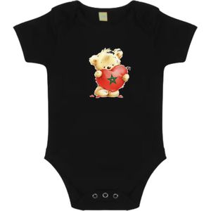 Baby romper Marokko | Maroc |Marokkaanse vlag| baby Marokko | 3 -6 maanden