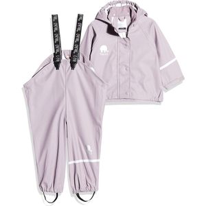 Baby girls two-piece rain suit in purple - many colours, raincoat