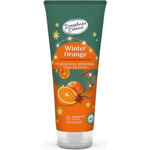 Winter Douchegel - Winter Orange - Dresdner Essenz | 1x 250ml - Sinaasappel, Kaneel & Steranijs | Limited Edition - Wintergeur