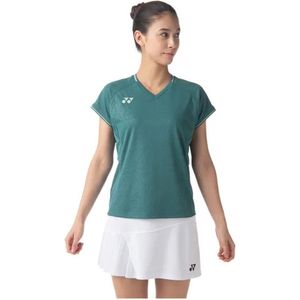 Yonex 20715EX Crew Neck dames sportshirt – antique green - maat XL