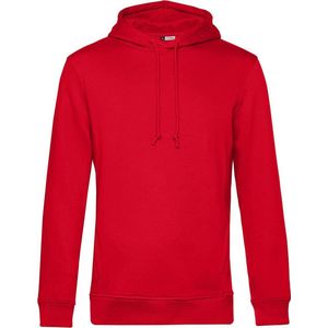 B&C Heren Biologische Hoodie (Rood)