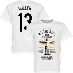 Duitsland Road To Victory Müller T-Shirt - XXL
