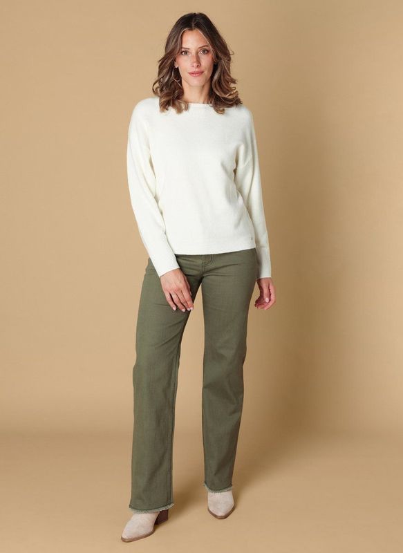 IVY BEAU - Sophie - Gebreide Trui - Off White