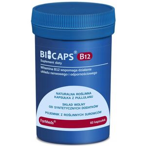 Formeds BICAPS – Vitamine B12-supplement – Hoge opneembaarheid – Energie metabolisme – Vermindert vermoeidheid