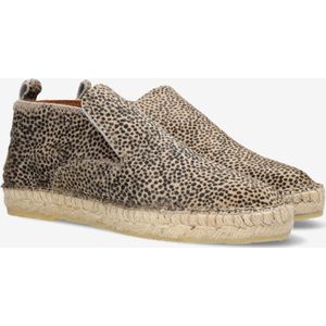Shabbies Amsterdam Espadrille Elche Lofa Pony Beige - Maat 37