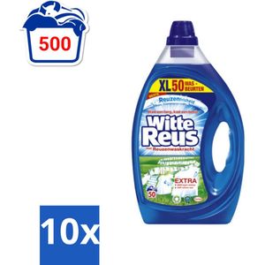 Witte Reus - Vloeibaar Wasmiddel - 50 Wasbeurten - Bulkverpakking - 10 stuks