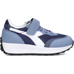 Diadora Race Ps Lage sneakers - Jongens - Blauw - Maat 28