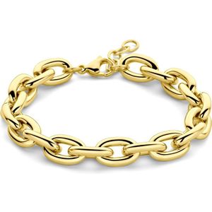 Glams armband ion plating 9,5 mm 18 + 2 cm - Staal