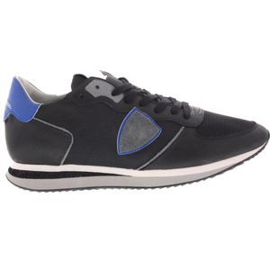 Heren Sneakers Philippe Model Philippe Model Trpx Low Man Noir Bluette Zwart - Maat 46