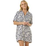 Rip Curl - Las Dalias - Korte Jurk - Katoen-Linnen - Korte Mouwen