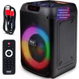 Pyle Bluetooth Party Speaker – 100W – True Wireless Stereo – Krachtige Bas & Helder Geluid – Draagbare Grote Speaker