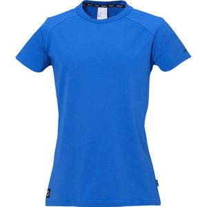 Uhlsport Id T-Shirt Dames - Azuurblauw / Zwart | Maat: XL