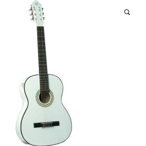 Klassieke gitaar 4/4 Eko Studio Series CS-10 Wit met tas