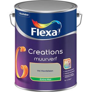 Flexa - Creations Muurverf Extra Mat - Vol Hardsteen - Mengverf - 5 Liter