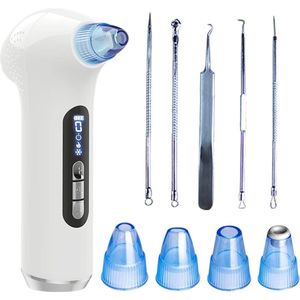 Allecto Plus - Gezichtszuiger voor mee-eters en puistjesverwijdering met warm en koud kompres