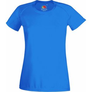 Fruit Of The Loom Dames / Vrouwen Prestatie Sportkleding T-Shirt (Azure Blauw)