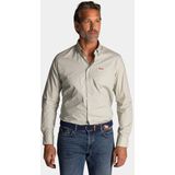 NZA - Groen katoenen stretch overhemd