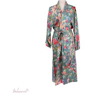 Kimono | One Size | Badjas | Kaftan |Paradise Groen | Kamerjas | Ochtendjas | Bad & Strand |