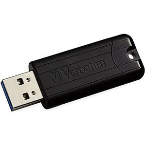 USB 3.0 Stick - 16 GB, Snelle Gegevensoverdracht, Inschuifbare Ontwerp, Zwart