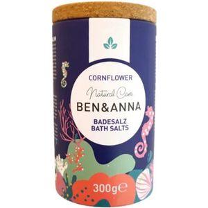 Ben&Anna Badzout - Korenbloem - 300 gr - Fijngemalen Zeezout Met Bloemblaadjes