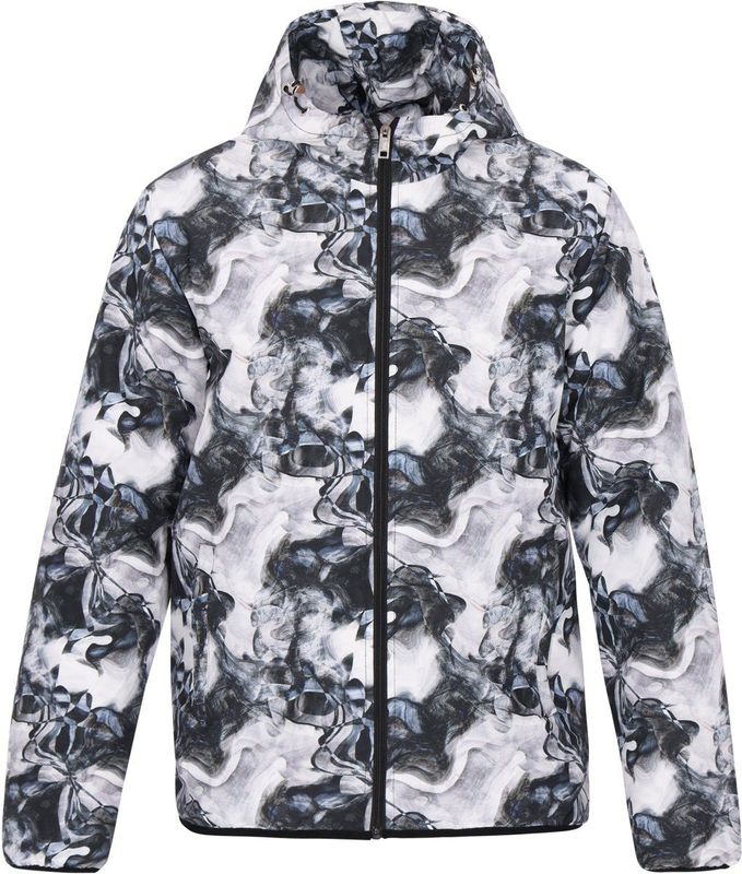 MO - Tussenjas - Grijs/Wit - Bomberjack - Licht Gevoerd