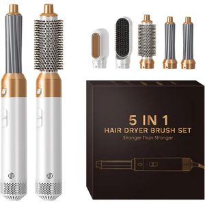 Equivera Multistyler - Airstyler - Krultang 5 in 1 - Fohnborstel - Stijltang