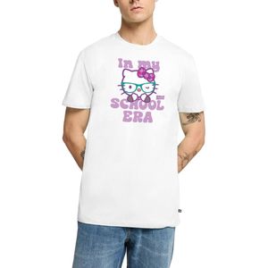 Hello Kitty Met Bril In My School Era Premium T Shirt Heren