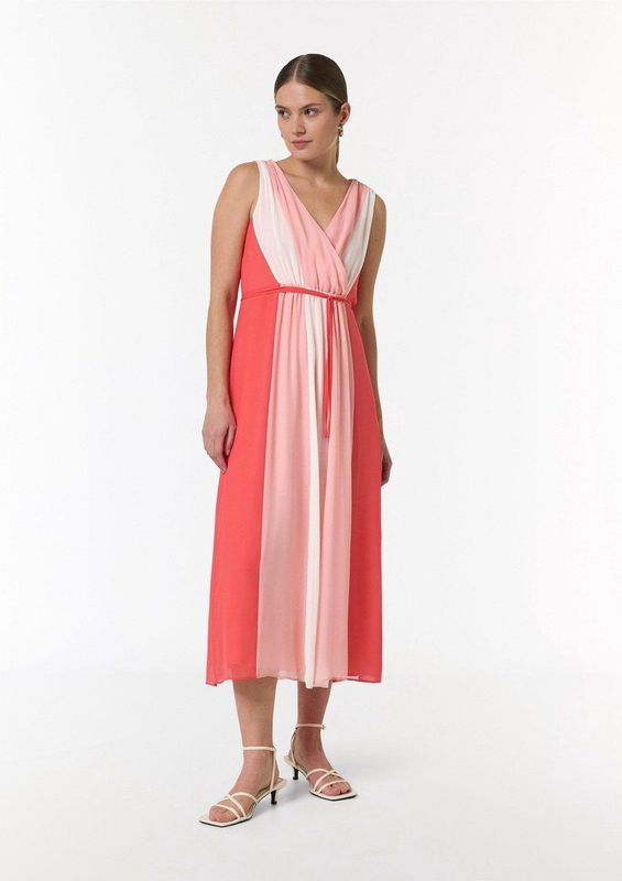 comma - Midi-jurk - Viscose