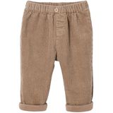 Broek - Beige - Fluweel / Velours - Voor Pasgeborenen