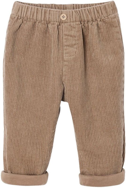 Broek - Beige - Fluweel / Velours - Voor Pasgeborenen