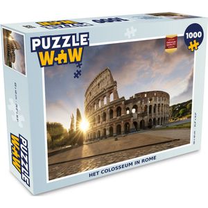 Puzzel Rome - Colosseum - Italië - Legpuzzel - Puzzel 1000 stukjes volwassenen
