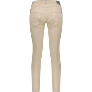 Zerres Sarah Katoen Satijn Cropped Broek Beige | Stone