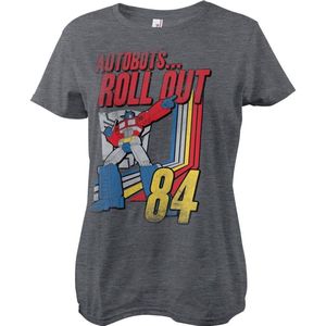 Transformers Autobots - Roll Out Girly Tee Damen T-Shirt Dark/Heather-S