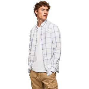 Pepe Jeans Lorian Overhemd Met Lange Mouwen Beige L Man
