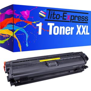 PlatinumSerie® 1 x XL toner yellow alternatief voor HP CE342A