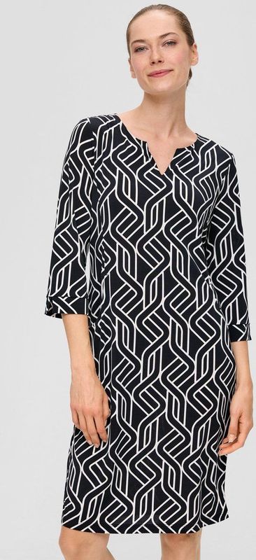 Jerseyjurk - Grafisch Motief - Korte