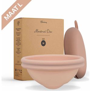 Bamboozy Menstruatiedisc Maat L Herbruikbare Menstruatie Disc Menstruatiedisk Disk Period Zero Waste Menstrueren
