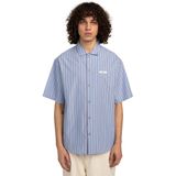 Element - IDLE SS - Overhemd - Blauw - Korte Mouw