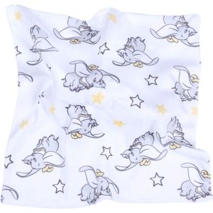 Dumbo DISNEY - Grijze knuffel, gestreepte stoffen doek, voor een kind