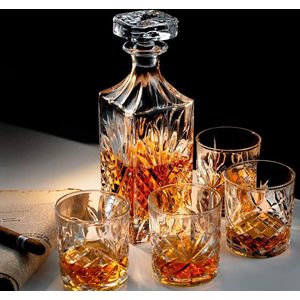 Whiskey karaf - Luxe whiskey set met karaf en glazen - whiskey cadeau set