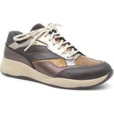 Durea - 6308 - Combi Sneaker - Bruin - Wijdte H