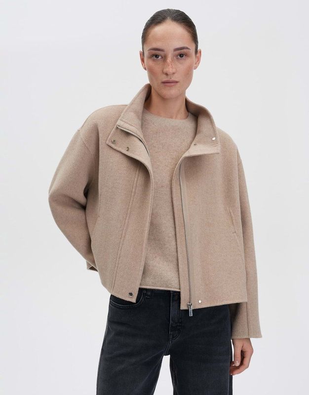 Someday - VARAH PURE - Wollen Jack - Relaxed Fit - Met Kasjmier