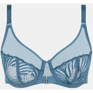 Chantelle - Legend Beugel BH Jeans Blauw - maat 90E - Blauw
