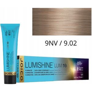 Joico Lumi10 haarverf 9NV Natuurlijk opaalachtig lichtblond 74m