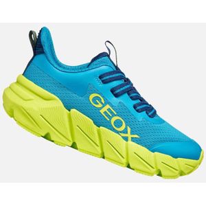 Geox - Flexyper Fast - Sneakers - Geel en Oranje - Voor Jongens